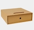 ECO Friendly Recyclable Kraft Corrugated Gift Box For Fruit Packaging No Printing