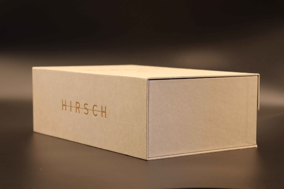 Magnets Closing Luxury Wine Box Packaging With Fabric Pull Tab
