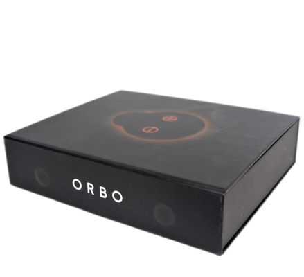 FSC ROHS Electronics Packaging Boxes , Gift Box With Flap UV Printing