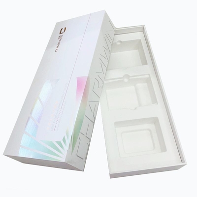 Scatola d'imballaggio della medicina di carta con effetto olografico che imprime il vassoio bagnato della polpa