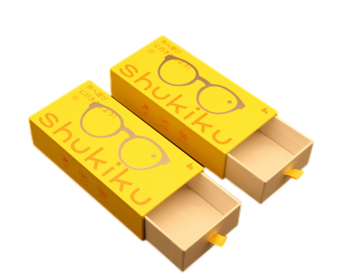 La scatola di imballaggio di carta del ODM per i vetri con il rivestimento UV di Tab Stamping di tirata, espone al sole l'imballaggio di vetro e la scatola
